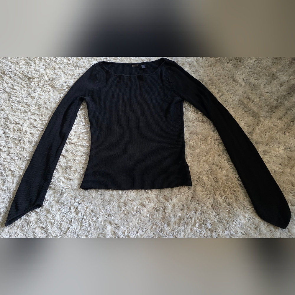 Guess Black Sweater Top